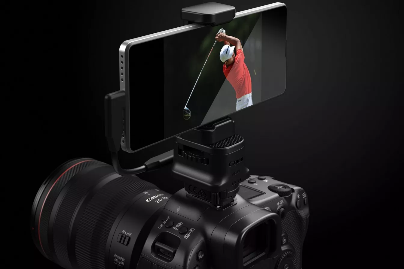 Canon AD-P1 Akıllı Telefon Bağlantısı için Çok İşlevli Yuva Adaptörü - Thumbnail