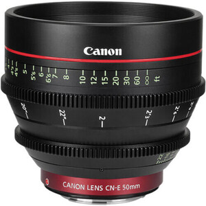Canon CN-E 50mm T1.3 L F Cine Lens - Thumbnail