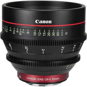 Canon - Canon CN-E 50mm T1.3 L F Cine Lens