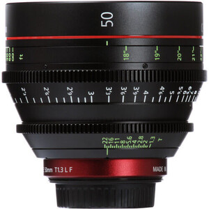 Canon CN-E 50mm T1.3 L F Cine Lens - Thumbnail