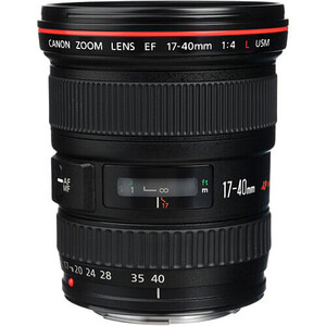 Canon - Canon EF 17-40mm f/4 L USM Lens