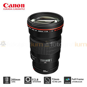 Canon - Canon EF 200mm f/2.8L II USM Lens