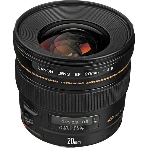 Canon EF 20mm f/2.8 USM Lens
