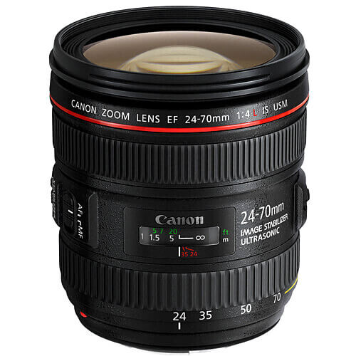 Canon EF 24-70mm f/4.0L IS USM Lens