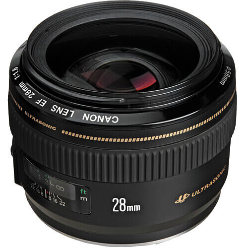 Canon EF 28mm f/1.8 USM Lens