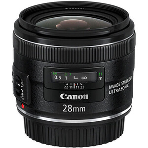 Canon - Canon EF 28mm f/2.8 IS USM Lens