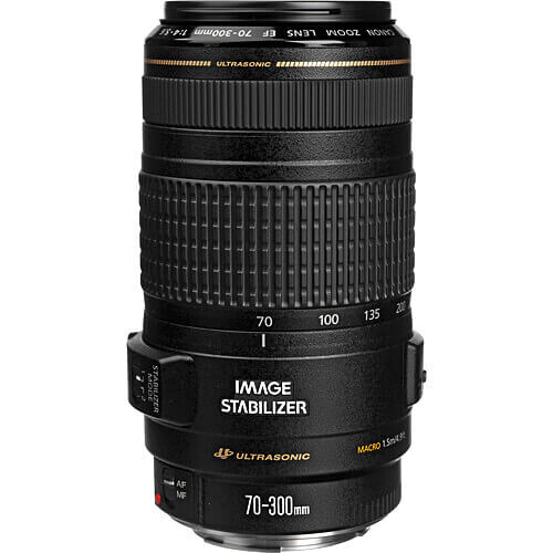 Canon EF 70-300mm f/4-5.6 IS USM Lens