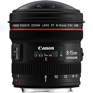 Canon EF 8-15mm f/4L USM Balık Gözü Lens - Thumbnail