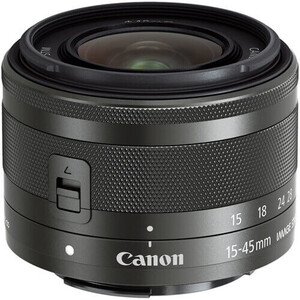 Canon EF-M 15-45mm f/3.5-6.3 IS STM Lens - Thumbnail