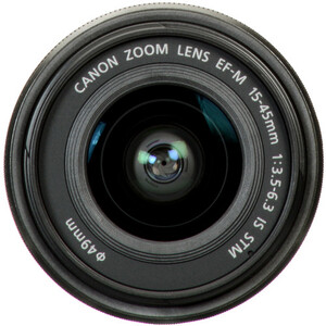 Canon EF-M 15-45mm f/3.5-6.3 IS STM Lens - Thumbnail