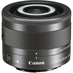 Canon - Canon EF-M 28mm f/3.5 Macro IS STM Lens