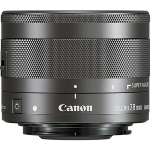 Canon EF-M 28mm f/3.5 Macro IS STM Lens - Thumbnail