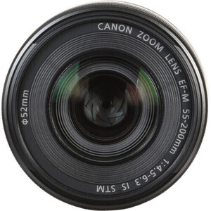 Canon EF-M 55-200mm f/4.5-6.3 IS STM Lens - Thumbnail