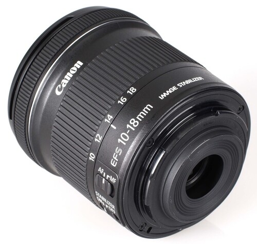 Canon EF-S 10-18mm f/4.5-5.6 IS STM Lens