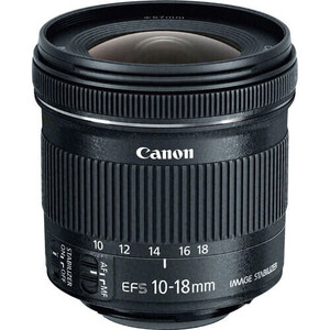 Canon EF-S 10-18mm f/4.5-5.6 IS STM Lens - Thumbnail