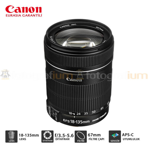 Canon EF-S 18-135mm f/3.5-5.6 IS Lens
