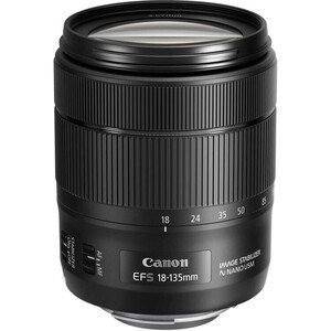 Canon EF-S 18-135mm f/3.5-5.6 NANO IS USM Lens - Thumbnail