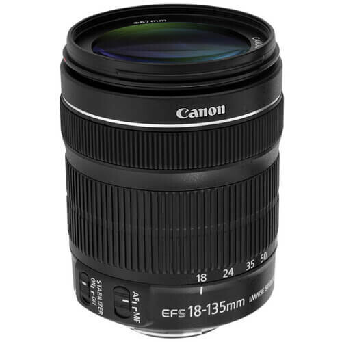 Canon EF-S 18-135mm f/3.5-5.6 STM IS Lens