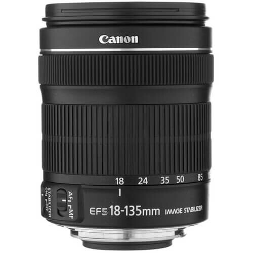 Canon EF-S 18-135mm f/3.5-5.6 STM IS Lens
