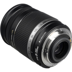 Canon - Canon EF-S 18-200mm f/3.5-5.6 IS Lens