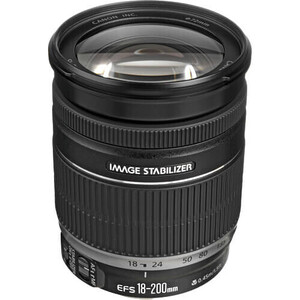 Canon - Canon EF-S 18-200mm f/3.5-5.6 IS Lens (1)