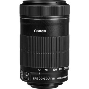 Canon EF-S 55-250mm f/4-5.6 IS STM Lens - Thumbnail