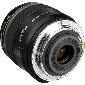 Canon - Canon EF-S 60mm f/2.8 Makro USM Lens ( Kutusuz Sıfır Demo Ürün - Kameraya takılmadı ) 