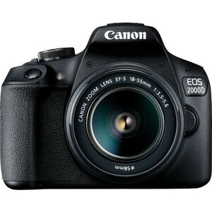 Canon EOS 2000D 18-55mm DC III DSLR Fotoğraf Makinesi - Thumbnail