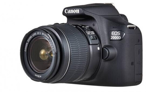 Canon EOS 2000D 18-55mm DC III DSLR Fotoğraf Makinesi