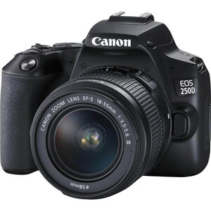 Canon EOS 250D 18-55 DC III DSLR Fotoğraf Makinesi - Thumbnail