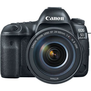 Canon - Canon EOS 5D Mark IV 24-105mm f/4L IS II USM Lens DSLR Fotoğraf Makinesi
