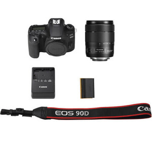 Canon EOS 90D 18-135mm F/3.5-5.6 Is Usm DSLR Fotoğraf Makinesi - Thumbnail