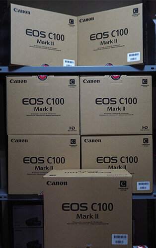 Canon EOS C100 Mark II Cinema Dual Pixel CMOS AF