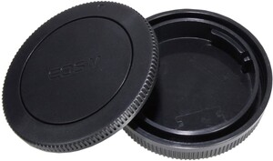 OEM - Canon Eos M İçin Body ve Lens Arka Kapağı