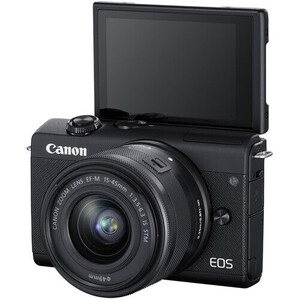 Canon - Canon EOS M200 15-45mm IS STM(SİYAH) (1)