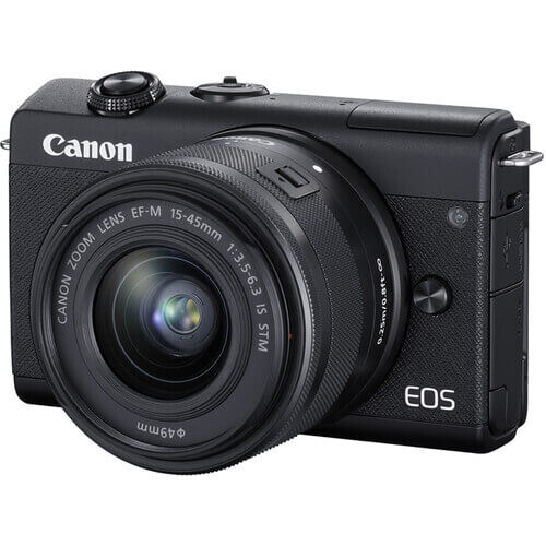 Canon EOS M200 15-45mm IS STM(SİYAH)