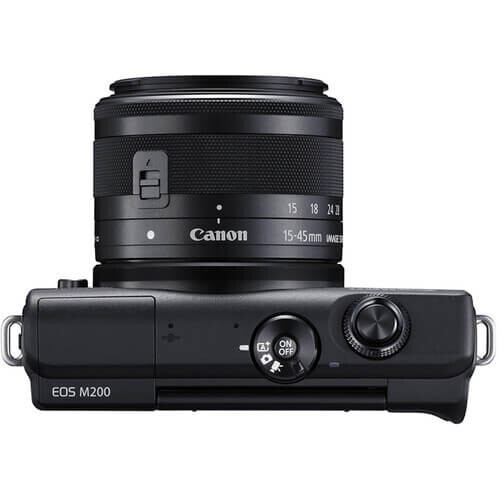Canon EOS M200 15-45mm IS STM(SİYAH)