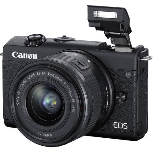Canon EOS M200 15-45mm IS STM(SİYAH)