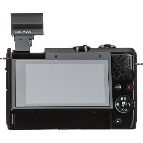 Canon EOS M200 15-45mm IS STM(SİYAH)