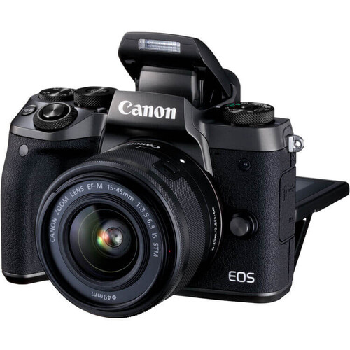 Canon EOS M5 15-45mm Lens Aynasız Digital Kamera