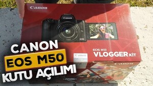 Canon EOS M50 15-45mm Aynasız Kamera Vlogger Kit - Thumbnail