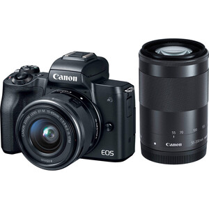 Canon EOS M50 Kit EF-M15-45 IS STM / EF-M55-200 f/4.5-6.3 IS STM - Thumbnail