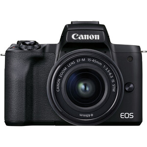 Canon EOS M50 Mark II EF-M 15-45mm 55-200mm IS STM Lens Kit Aynasız Fotoğraf Makinesi - Thumbnail