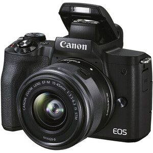 Canon EOS M50 Mark II EF-M 15-45mm IS STM Lens Kit Aynasız Fotoğraf Makinesi - Thumbnail