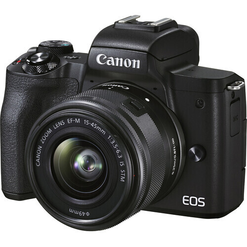 Canon EOS M50 Mark II EF-M 15-45mm IS STM Lens Kit Aynasız Fotoğraf Makinesi