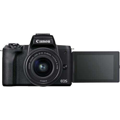 Canon EOS M50 Mark II EF-M 15-45mm IS STM Lens Kit Aynasız Fotoğraf Makinesi