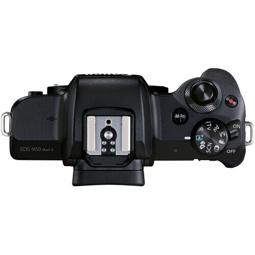 Canon EOS M50 Mark II EF-M 15-45mm IS STM Lens Vlogger Kit 