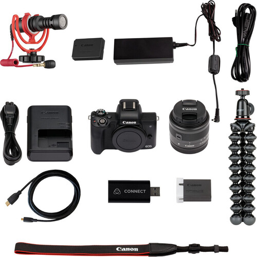 Canon EOS M50 Mark II Live Stream Kit