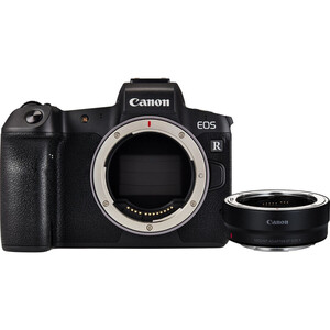 Canon - Canon EOS R Body Mount Adaptör Aynasız Full Frame Fotoğraf Makinesi