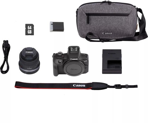 Canon EOS R100 18-45 Travel Kit